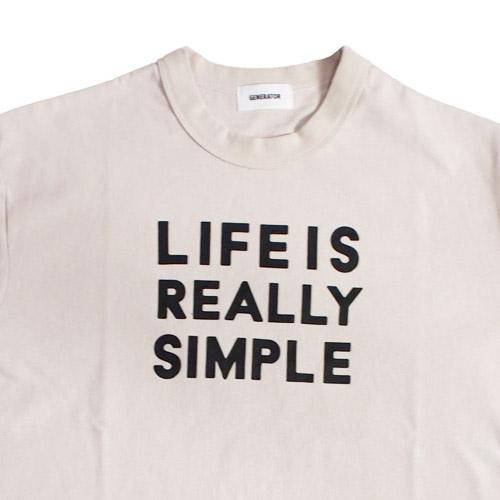 ジェネレーター 子ども服 半袖Ｔシャツ  F(160cm-170cm) GENERATOR LIFE IS SIMPLE Tシャツ サンド メール便OK 2024春夏 キッズ ジュニア 子供服 レディース服｜owl-owl｜02