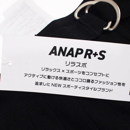 アナップガール 子ども服 135cm-165cm ANAP GIRL R+S【リラスポ】ハーフプリーツスカパン ストレッチツイル ブラック メール便OK 2024春夏｜owl-owl｜07