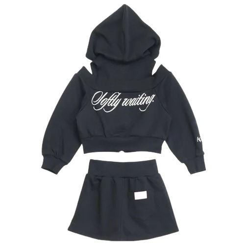 ANAP GiRL（アナップガール） 肩アキ ダブル ジップ スウェット
