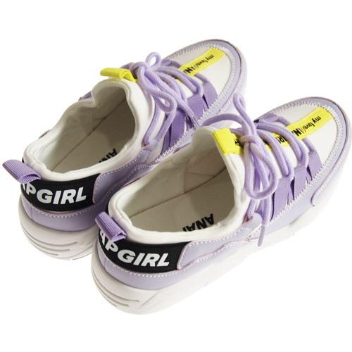 Anap Girl アナップガール 22 24cm 配色ダッドスニーカー ラベンダー S 22cm M 23cm L 24cm 22春夏 靴 シューズ 子供服 キッズ ジュニア 女の子用 919 6674lav 子ども服のowlヤフー店 通販 Yahoo ショッピング