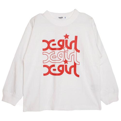X-girl Stages 20%OFFセール SALE 子ども服 ロンT 80-140cm エックス 