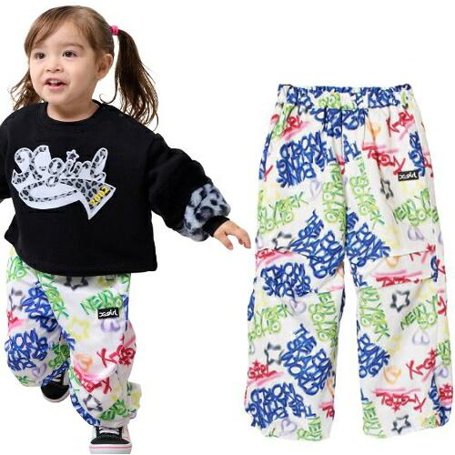 X-girl Stages（エックスガールステージス） 子ども服 ロングパンツ 90