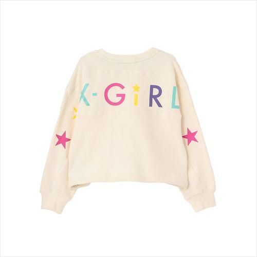X-girl Stages（エックスガールステージス） 子ども服 スウェット 90