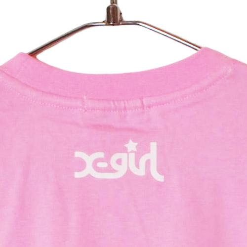 X-girl Stages（エックスガールステージス） ミルズロゴ半袖Tシャツ