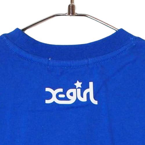 X-girl Stages（エックスガールステージス） ミルズロゴ半袖Tシャツ