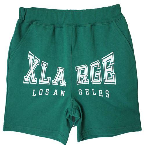 35%OFFセール SALE エクストララージ キッズ 子ども服 80-140cm XLARGE KIDS フロントロゴショーツ グリーン メール便OK 25春夏