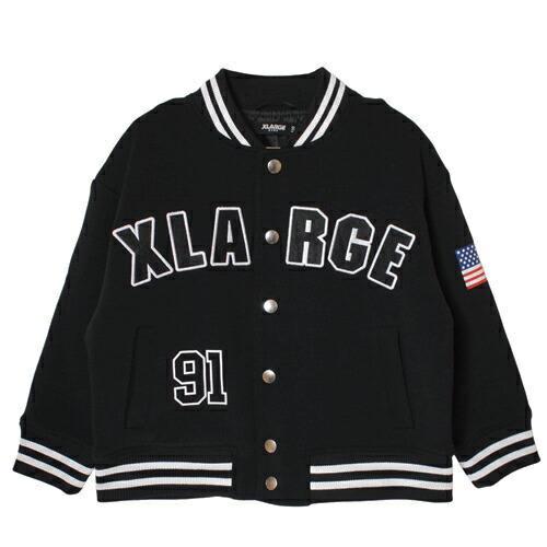 新品未使用タグ付き2025AWXLargeスタジャン140 エクストララージ XLARGE KIDS（エクストララージ キッズ） 35%OFFセール SALE
