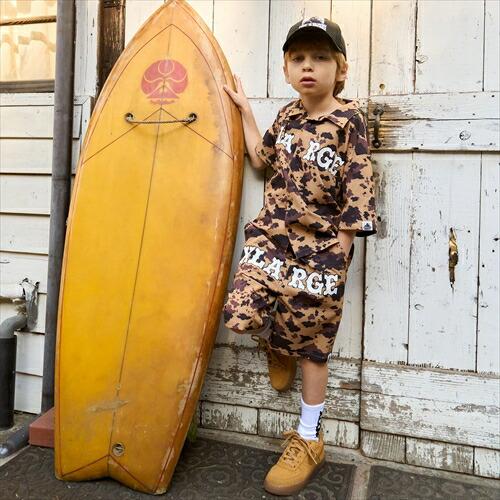 特大兎/ワッペン 爆限定 FR2 ハーフパンツ 半ズボン XLARGE Lサイズ XLARGE KIDS（エクストララージ キッズ） 30%OFFセール アニマル総柄