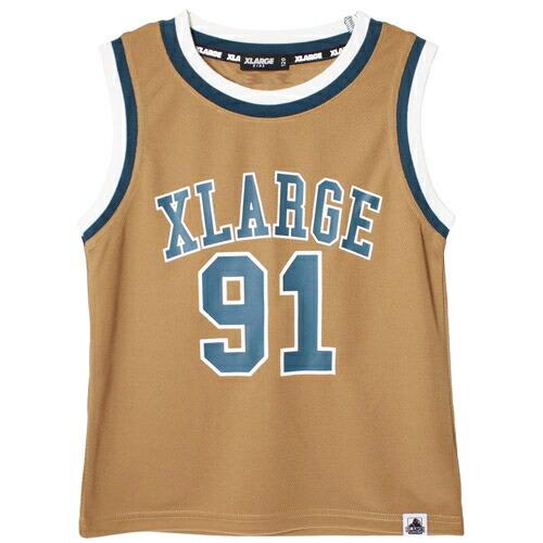 XLARGE KIDS（エクストララージ キッズ） ナンバリング メッシュタンク 