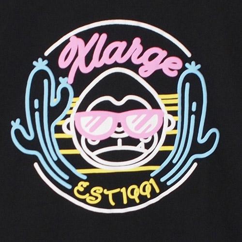 XLARGE KIDS（エクストララージ キッズ） ネオンポップファニーゴリラ 