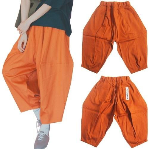 nunuforme ヌヌフォルム ツイル ワイド パンツ 黒 ガウチョパンツ