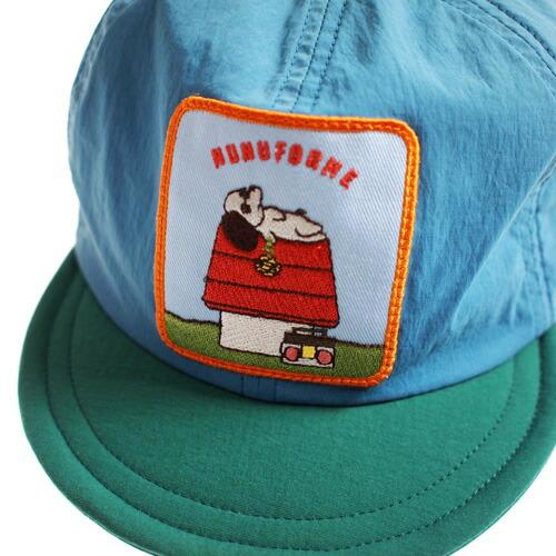 ヌヌフォルム 子供服 帽子 KID’S(54cm)/ADULT(58cm) nunuforme inuinuのcap キャップ 2023SS 春夏  メール便OK cap03 キッズ 子ども服 大人 kids junior adultの画像