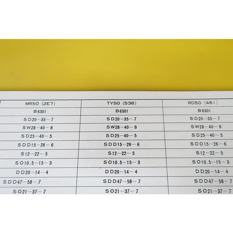 新品即決！MR50/TY50/RD50/サービスマニュアル/2E7/538/481/トリオ