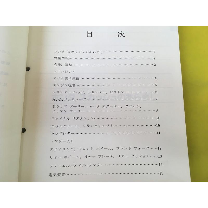 即決！スカッシュ/サービスマニュアル/SC50/AB11/検索
