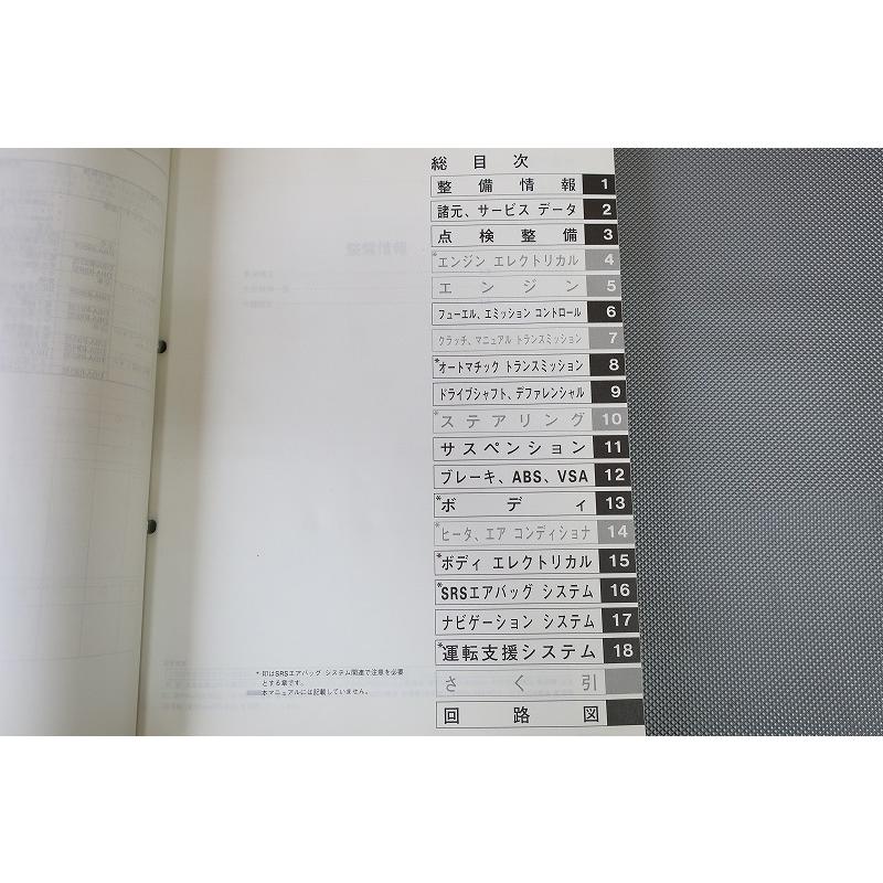 即決！エリシオン/サービスマニュアル/構造・整備編/追補/RR1/RR2/RR3