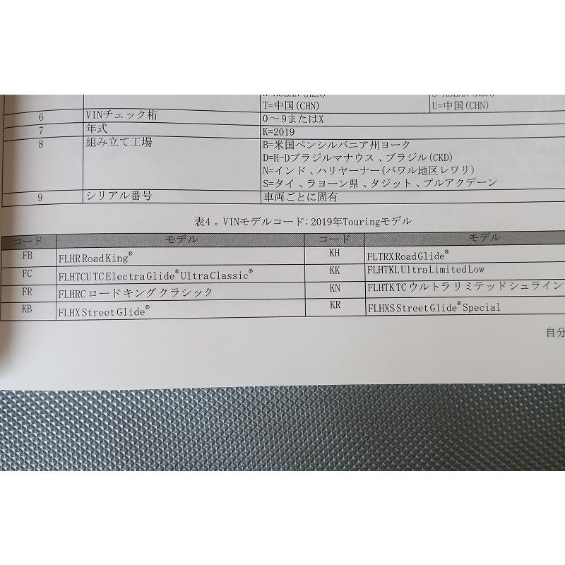 即決！ハーレー/ツーリング/取扱説明書/2019/ウルトラ/ロードグライド