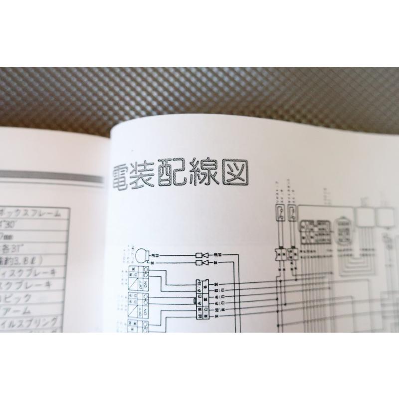 新品即決！/FZR250R/取扱説明書/3LN5/3LN/配線図有(検索：カスタム