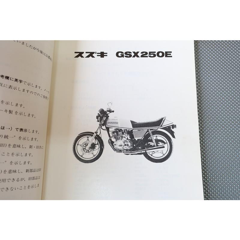 即決！GSX250E//パーツリスト/GS25X-100-/パーツカタログ/検索)ザリ