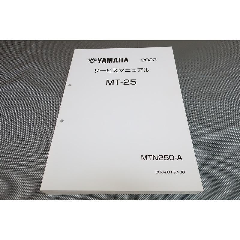 即決！MT25/サービスマニュアル/MTN250/BGJ2/MT25/2022/検索(オーナーズ・取扱説明書・カスタム・レストア