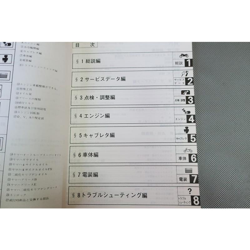 即決！SR400/SR500/サービスマニュアル/3GW4/3HT5/1JR-285-/1JN