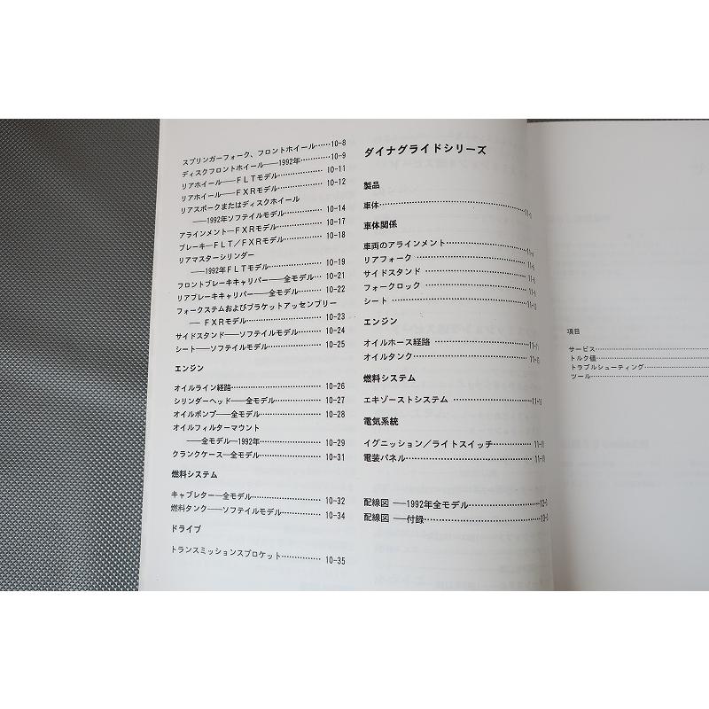 新品！ハーレー/サービスマニュアル/FLT/FXR/FX/ソフテイル/検(整備書