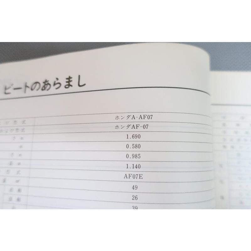 即決！ビート/サービスマニュアル/FC50M/BEAT/AF07/検索(取扱説明書