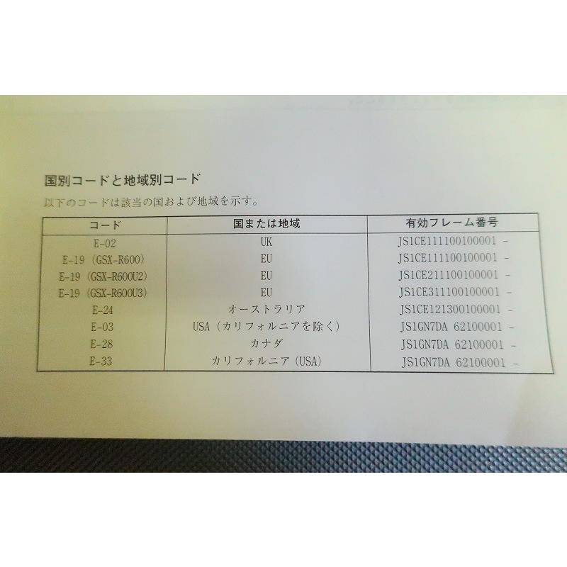 即決!GSX-R600(06/07年)/サービスマニュアル/K6/K7/逆車/日本語 即決!GSX-R600(06/07年)/サービスマニュアル/K6/K7/逆車/日本語