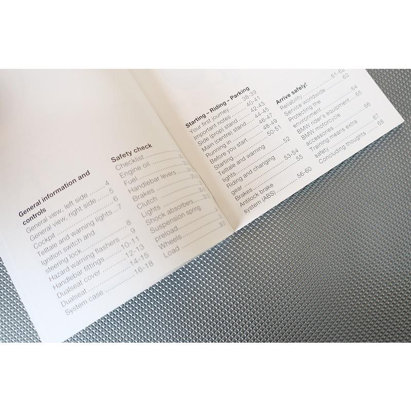 即決！R1100S/取扱説明書/ライダースマニュアル/ライダーズ/英語版