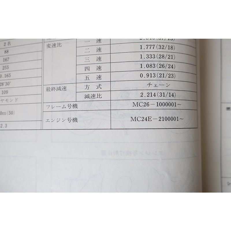 即決！ナイトホーク250/サービスマニュアル/MC26/検索(取扱説明書