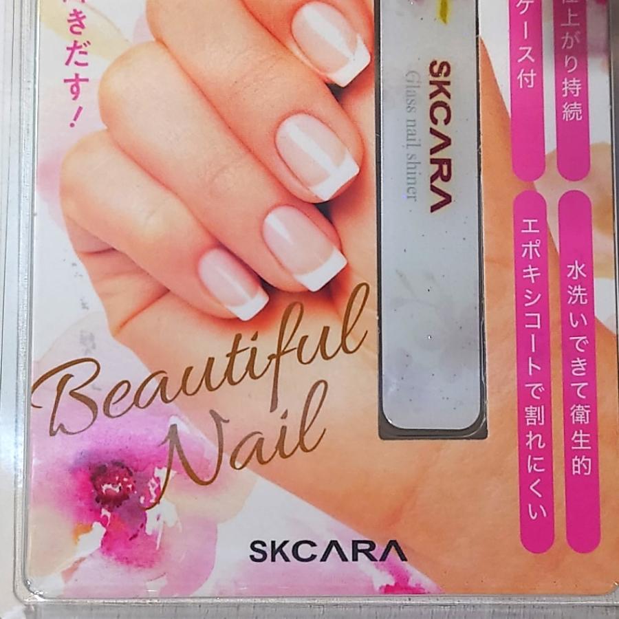 爪磨き ツヤ出し ガラス ネイル 5秒でピカピカ SKCARA GLASS NAIL SHINER｜owl-store7｜08