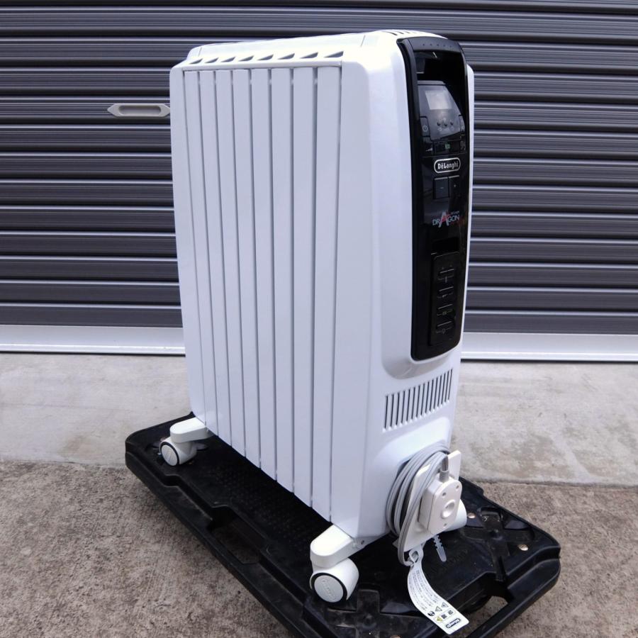 デロンギ ドラゴンデジタル DDQ0815-BK オイルヒーター リモコン付き