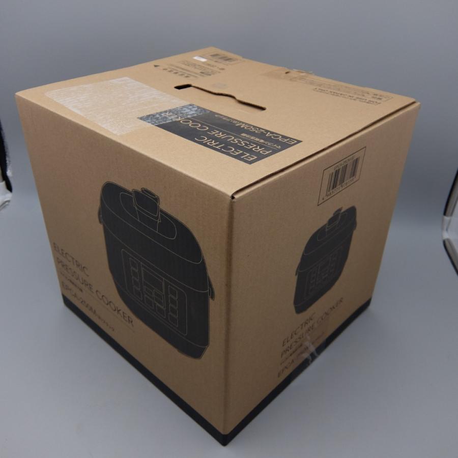 山善 電気圧力鍋 マイコン式 2.5L ブラック EPCA-250M : eco-OWL