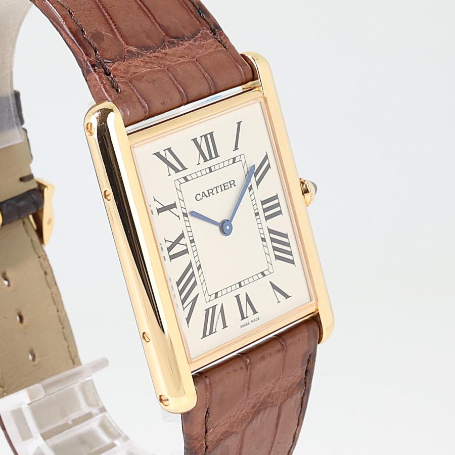カルティエ CARTIER　タンク ルイカルティエ XL エクストラフラット W1560017 2010年代　手巻き　メンズ腕時計 | TANK（Cartier） | 04