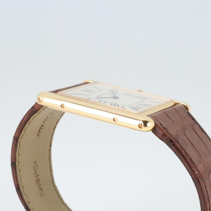 カルティエ CARTIER　タンク ルイカルティエ XL エクストラフラット W1560017 2010年代　手巻き　メンズ腕時計 | TANK（Cartier） | 05