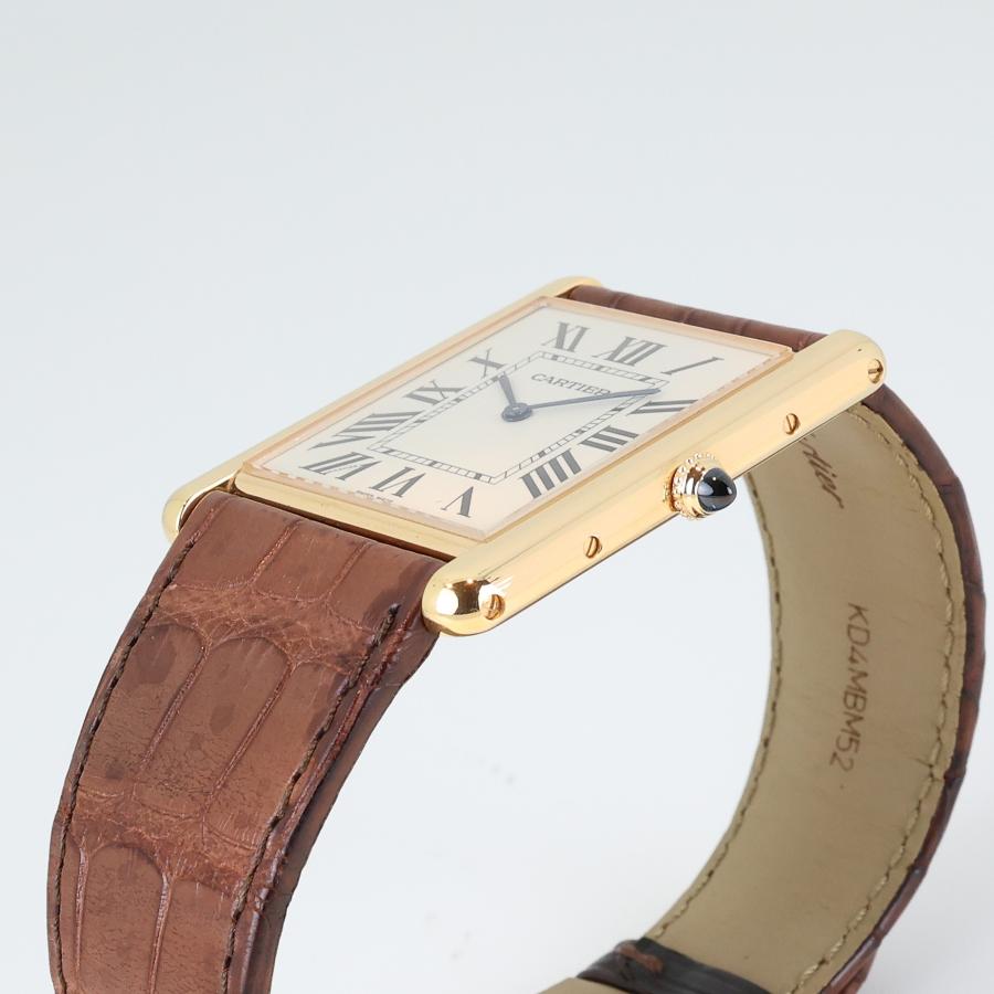 カルティエ CARTIER　タンク ルイカルティエ XL エクストラフラット W1560017 2010年代　手巻き　メンズ腕時計 | TANK（Cartier） | 06