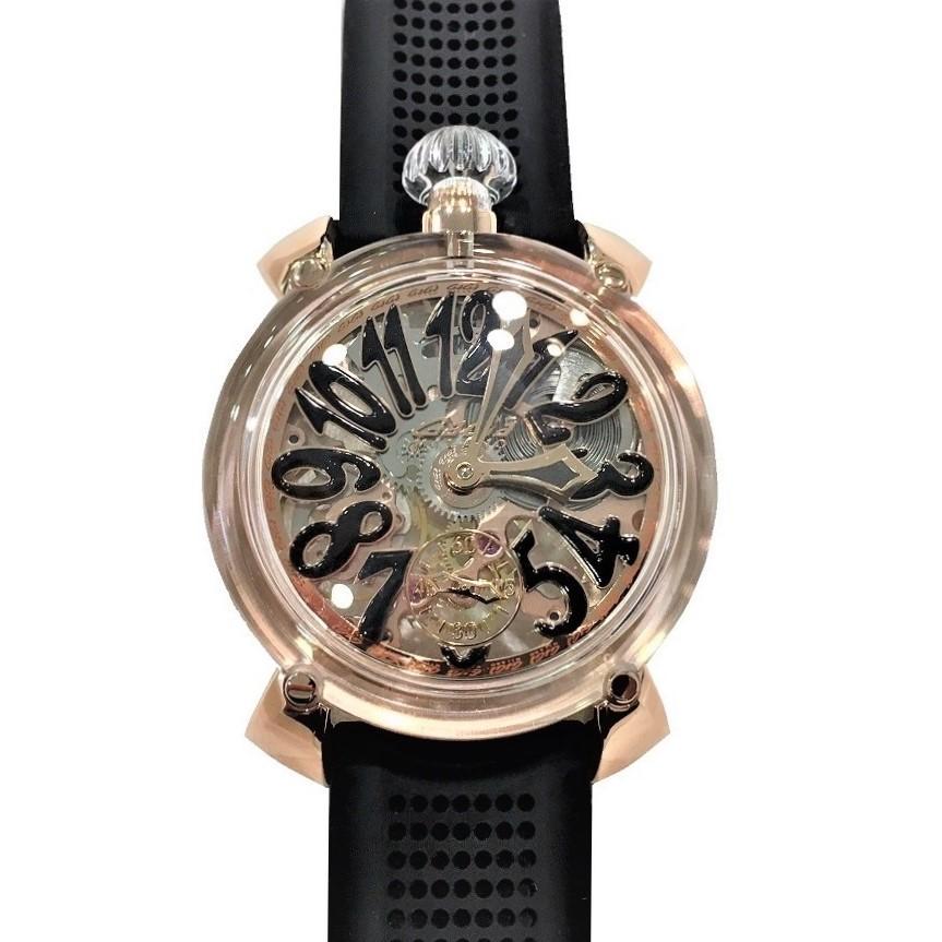 【正規品・新品】　ガガミラノ　Manuale 48mm　6091.04 　メンズ腕時計｜owl-watch｜02