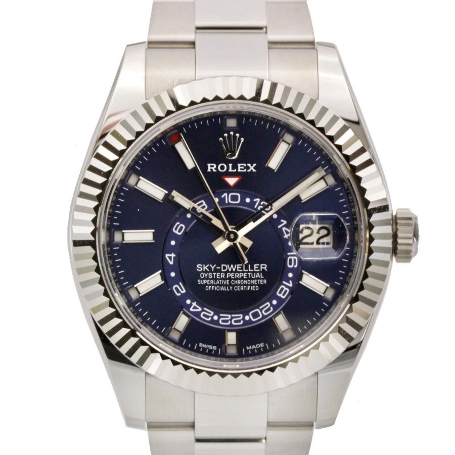 【ショート】4ヶ月で約41万円の値下がり、スカイドゥエラー326934青文字盤