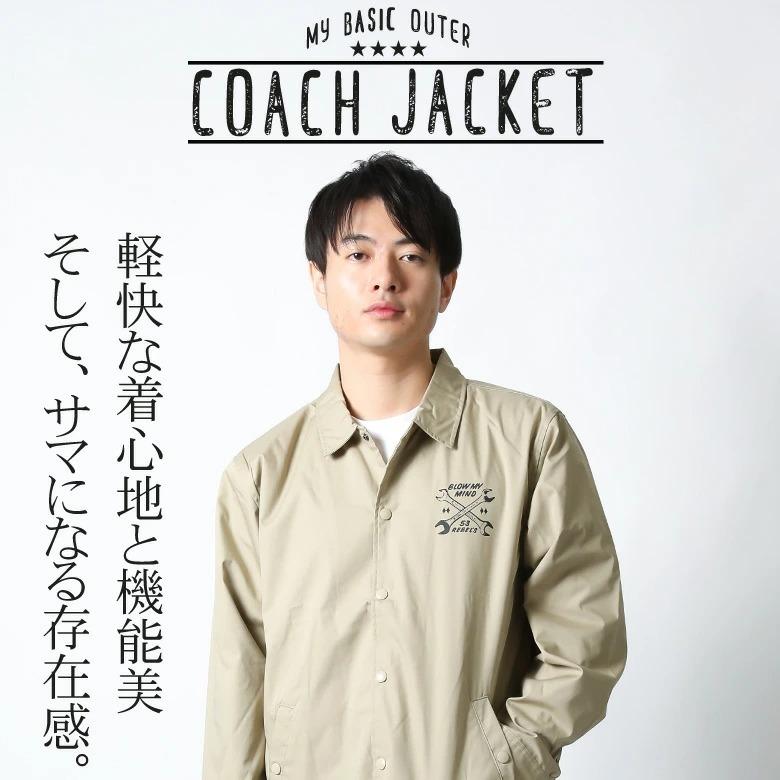 CONFUSE コーチジャケット メンズ ブランド バイカー 撥水 CONFUSE コーチジャケット メンズ ブランド バイカー 撥水