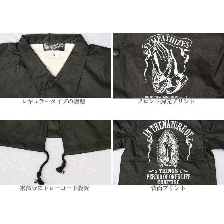 CONFUSE コーチジャケット メンズ ブランド バイカー 撥水 CONFUSE コーチジャケット メンズ ブランド バイカー 撥水