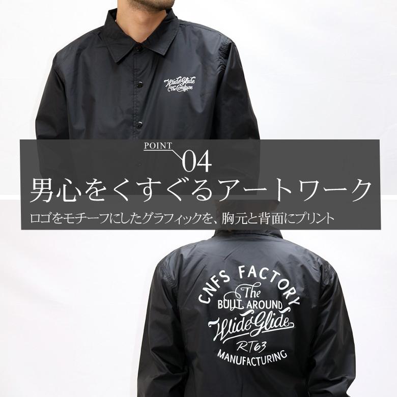 CONFUSE コーチジャケット メンズ ブランド バイカー 撥水 CONFUSE コーチジャケット メンズ ブランド バイカー 撥水