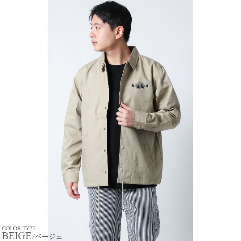 CONFUSE コーチジャケット メンズ ブランド バイカー 撥水