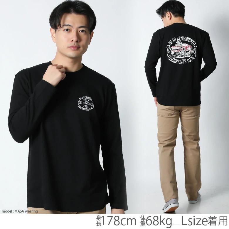 ロンt メンズ Tシャツ 長袖 ブランド ストリート アメカジ 春 夏