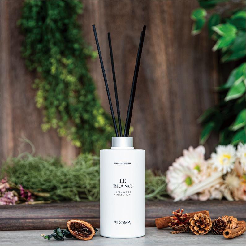 パフューム ディフューザー A'ROMA 500ml LE BLANC HOTEL WOOD
