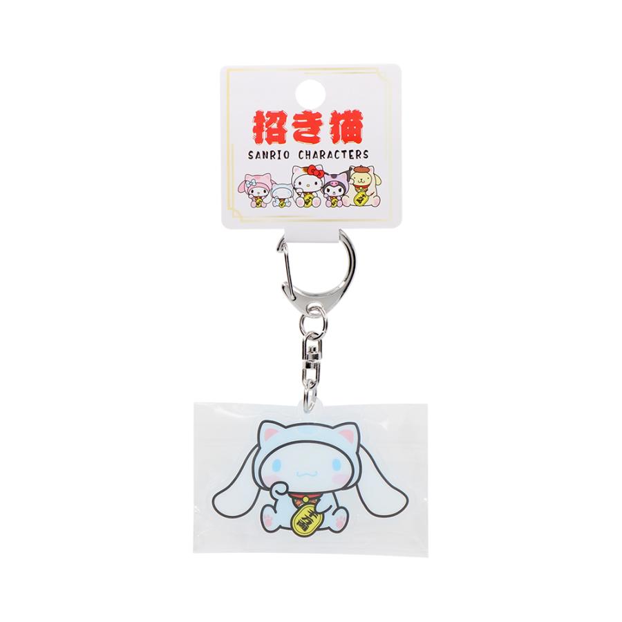 サンリオ キーホルダー アクリル 和風 招き猫 ハローキティ マイ