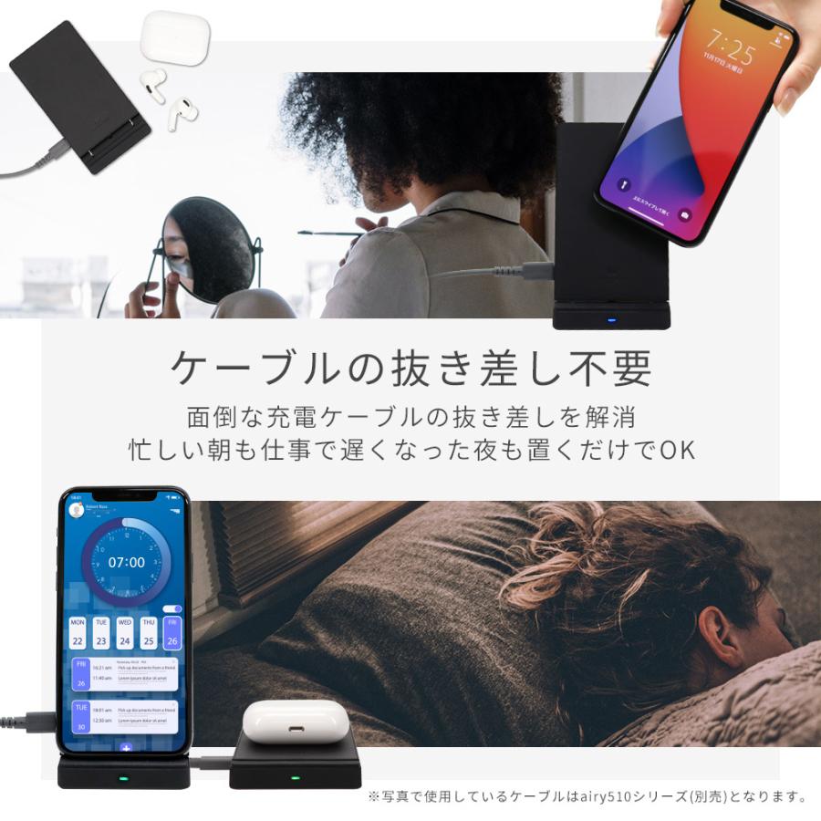 ワイヤレス充電器 Qi 卓上 スタンド型 スマホ Iphone 角度調整可 Motteru Mot Qi10w01 オウルテックダイレクト Yahoo 店 通販 Yahoo ショッピング