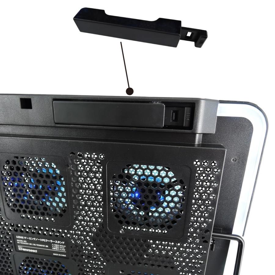 ノートPCスタンド ゲーミングノートPCクーラー 7〜17インチ