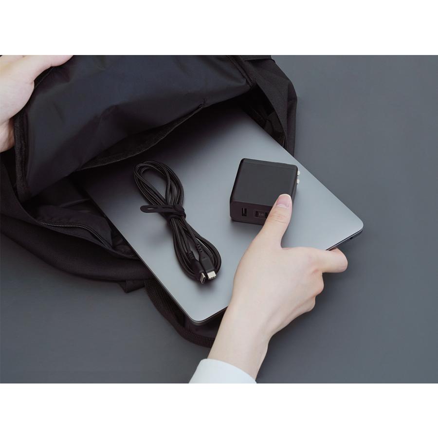 AC充電器 Type-C 100W PD Type-C×2 Type-A×1 GaN採用 | Owltech | 12