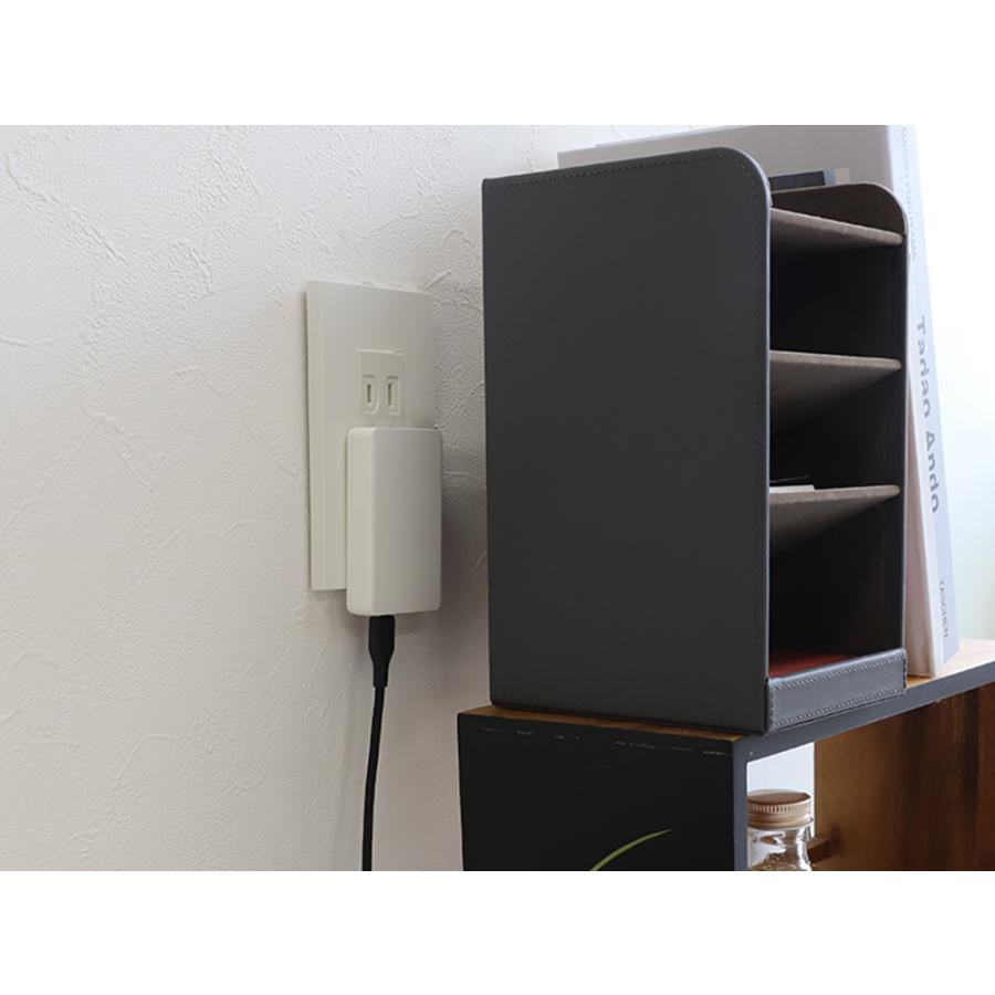 AC充電器 Type-C 2ポート コンパクト 薄型 PD 45W | Owltech | 10