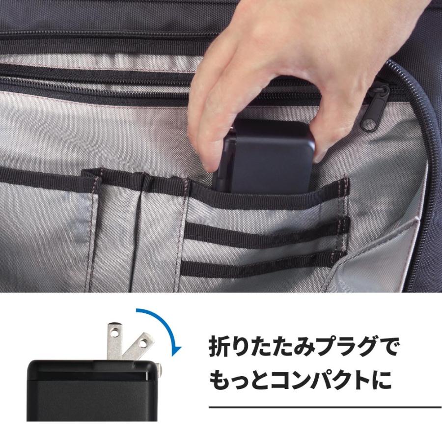 ACアダプター タイプC 65W PD GaN採用 type-c×3 | Owltech | 03