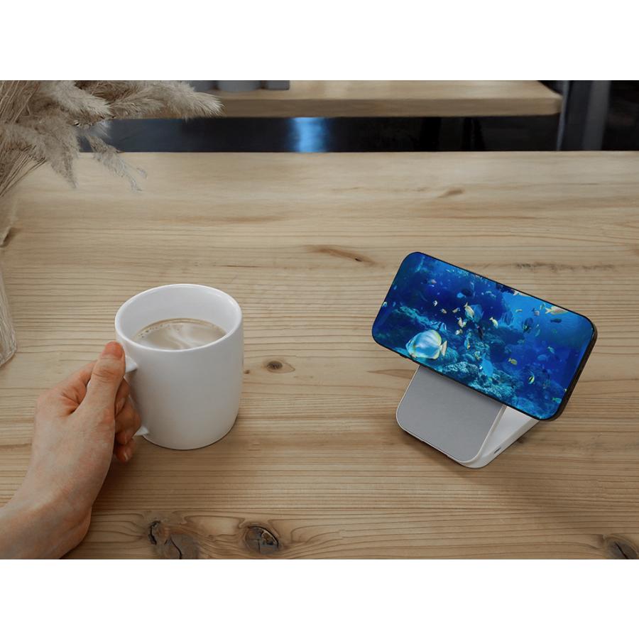 モバイルバッテリー magsafe ワイヤレス マグネット式 5000mAh PD20W対応 スタンド 折りたたみ PSE 認証 取得済み | Owltech | 15